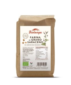 BIOLANGA FARINA DI GRANO SARACENO BIO KG 1