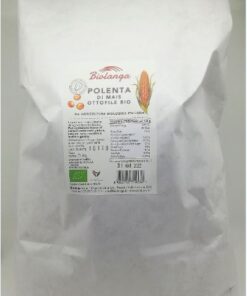 BIOLANGA FARINA DI MAIS 8 FILE BIO PER POLENTA KG 5